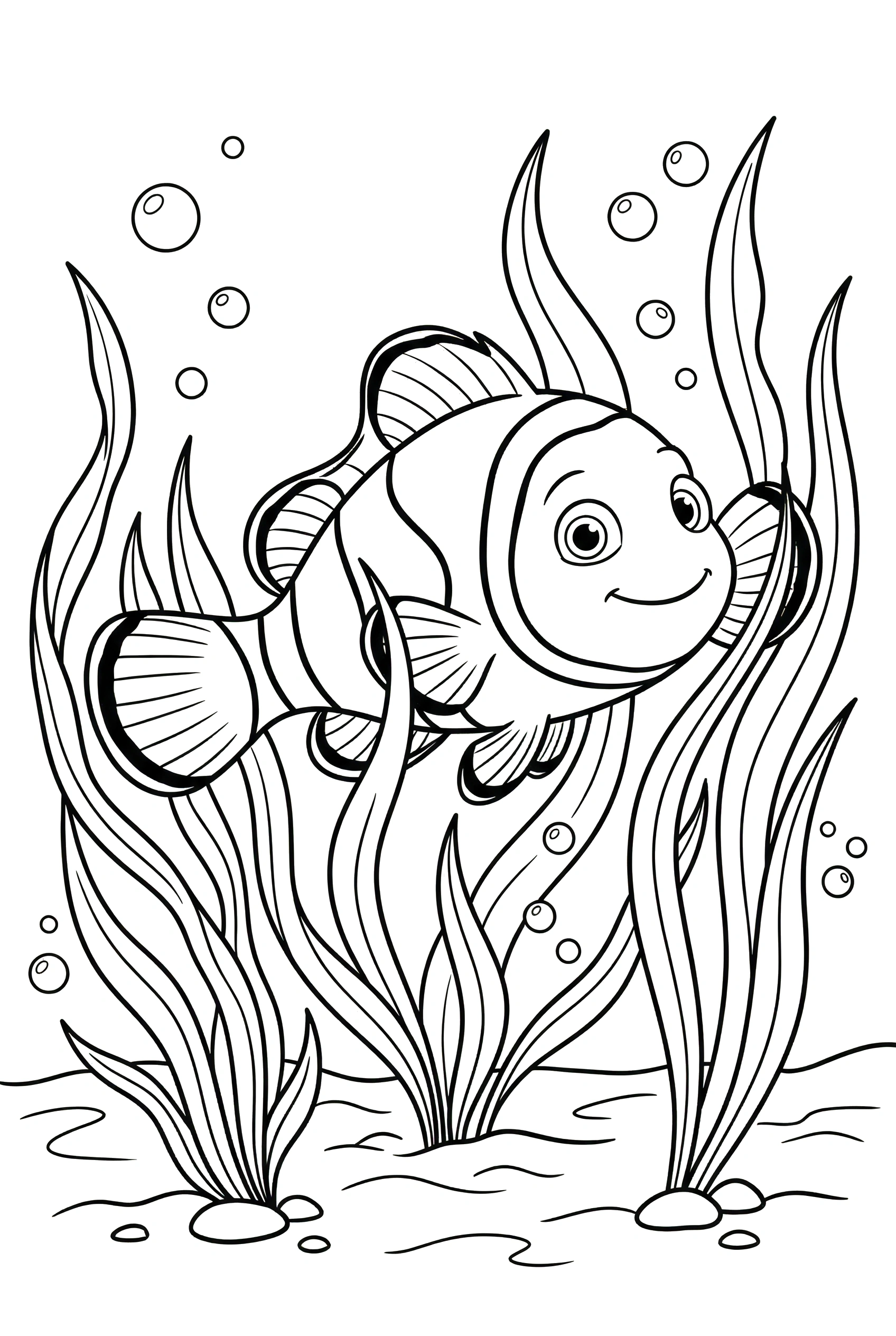 Clownfish Coloring Pages