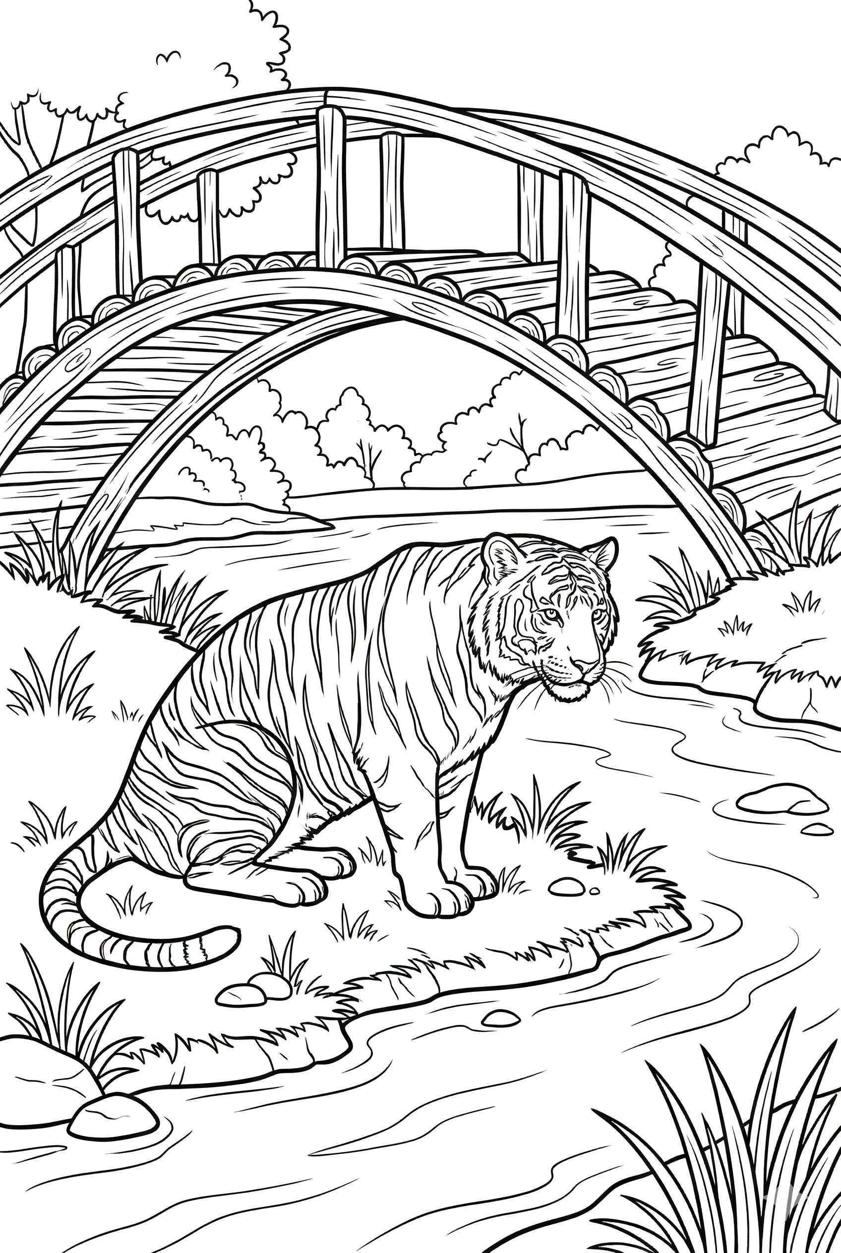 Tiger Coloring Pages