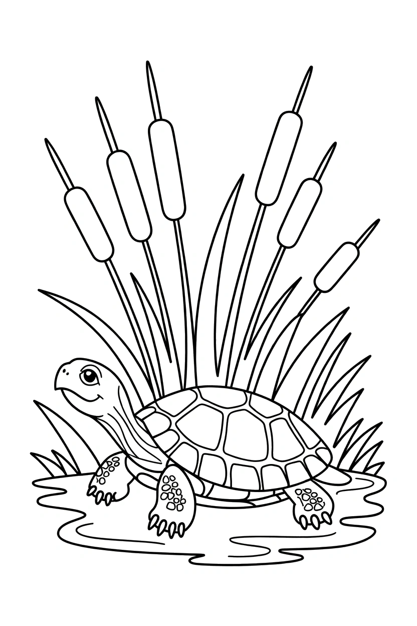 Turtle Coloring Pages