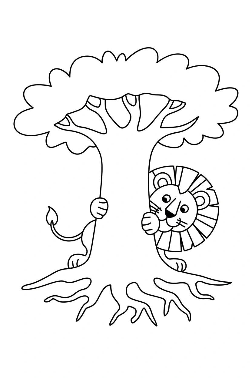 Lion Coloring Pages