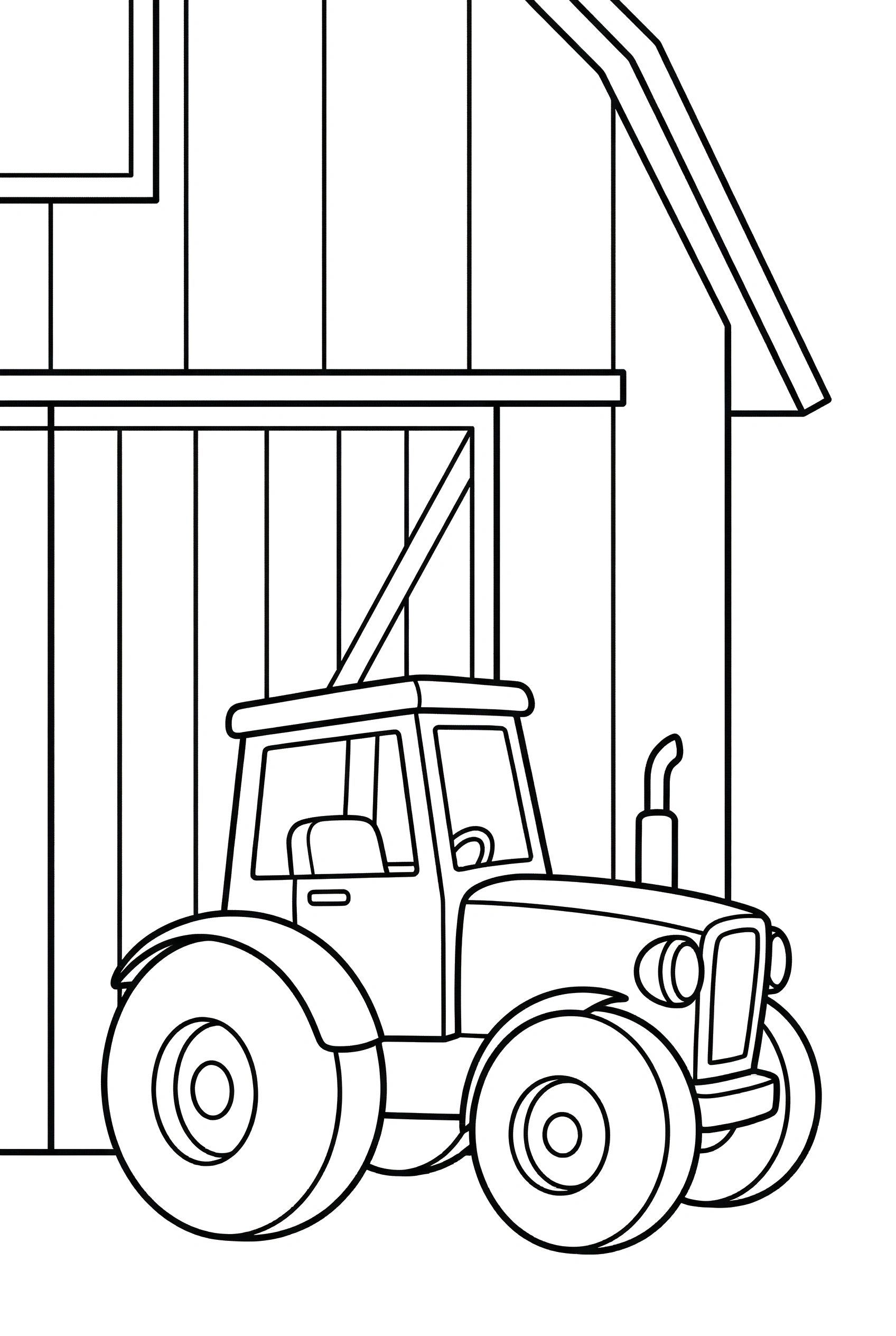 Tractor Coloring Pages