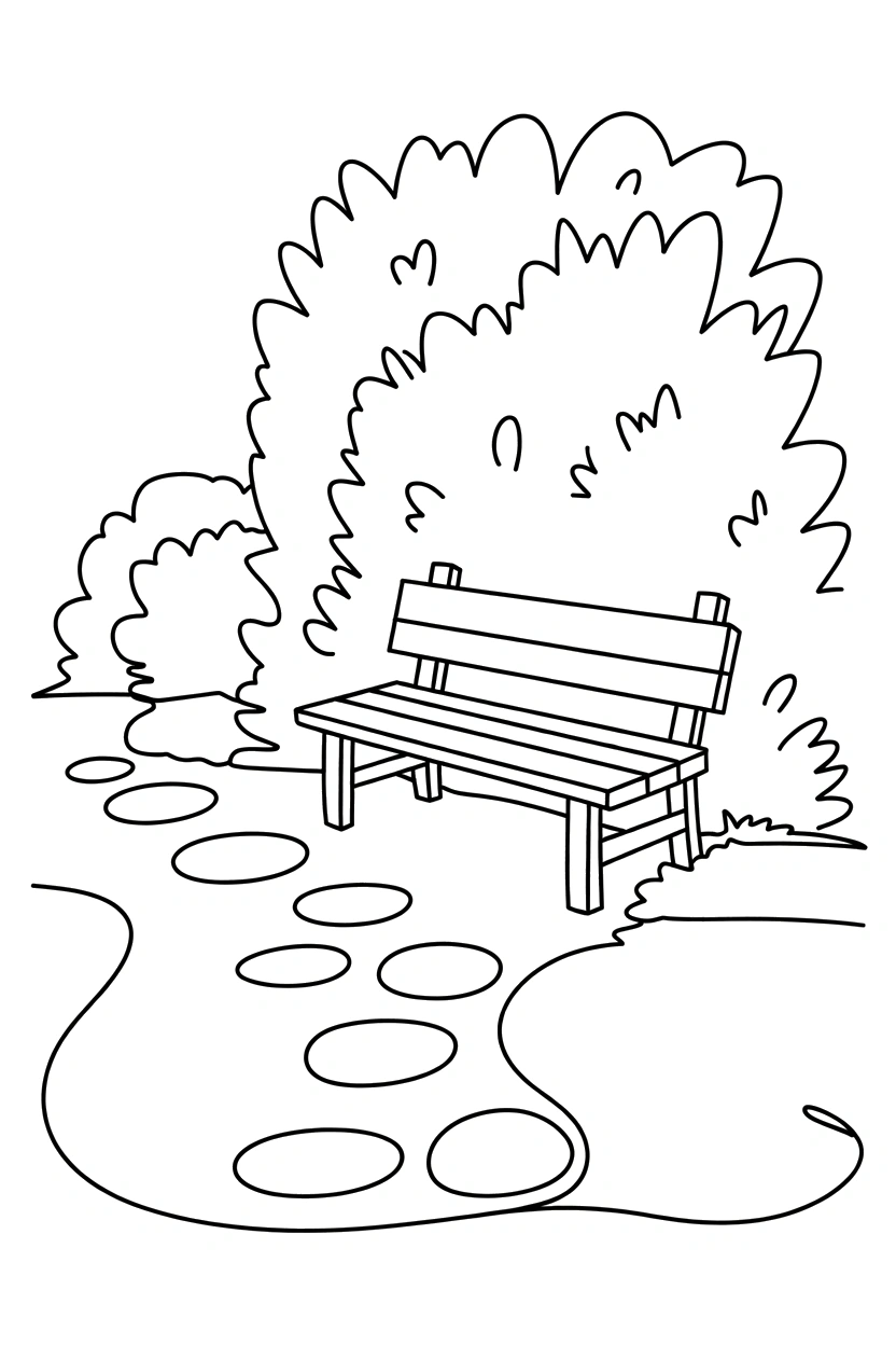 Garden Coloring Pages