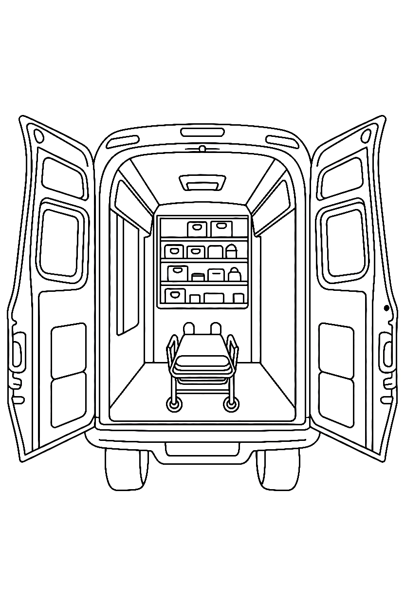 cargo area stacking coloring pages