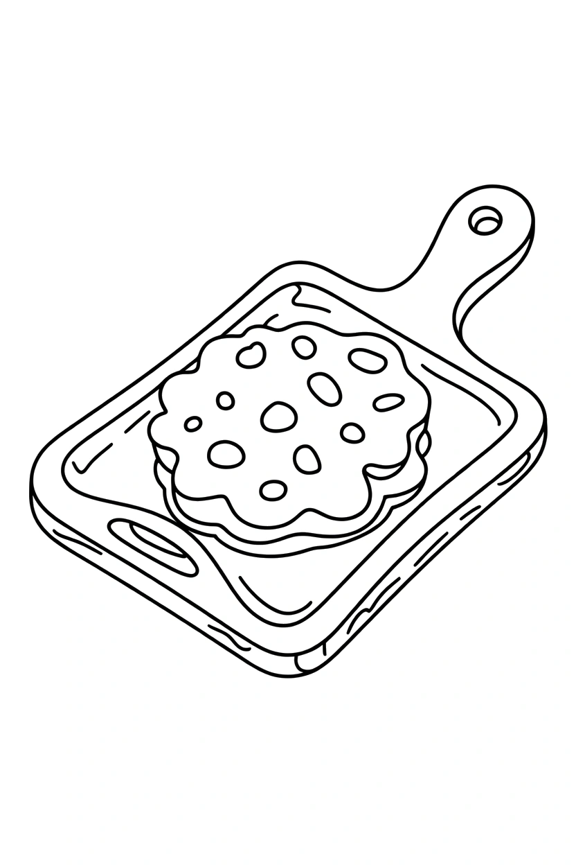 carved tray cookie coloring sheets