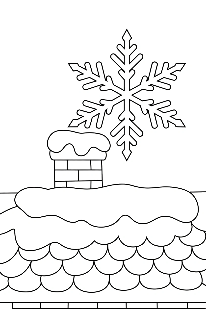 Snowflake Coloring Pages