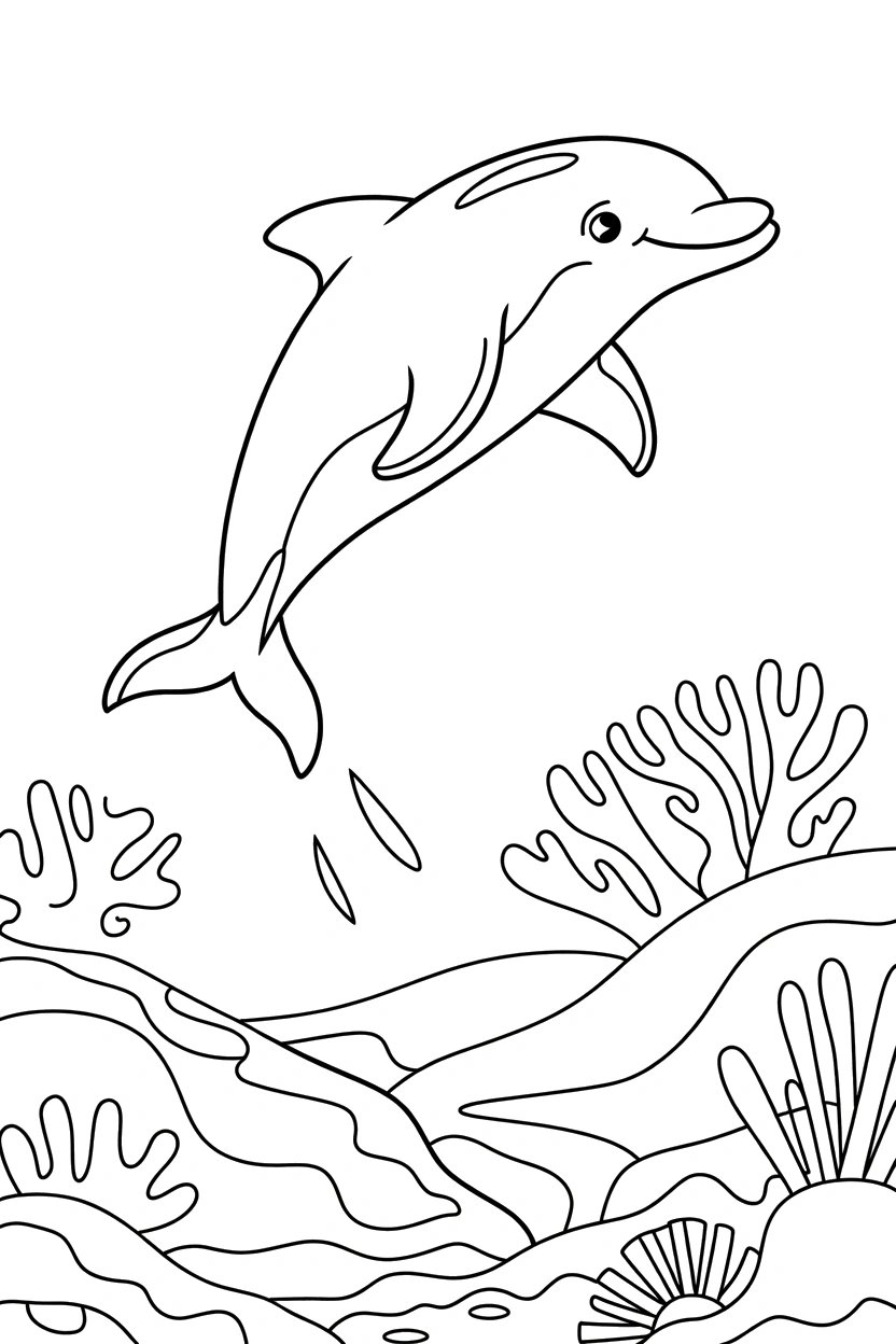 climbing dolphin coral ridge coloring pages climbing dolphin coral ridge coloring pages