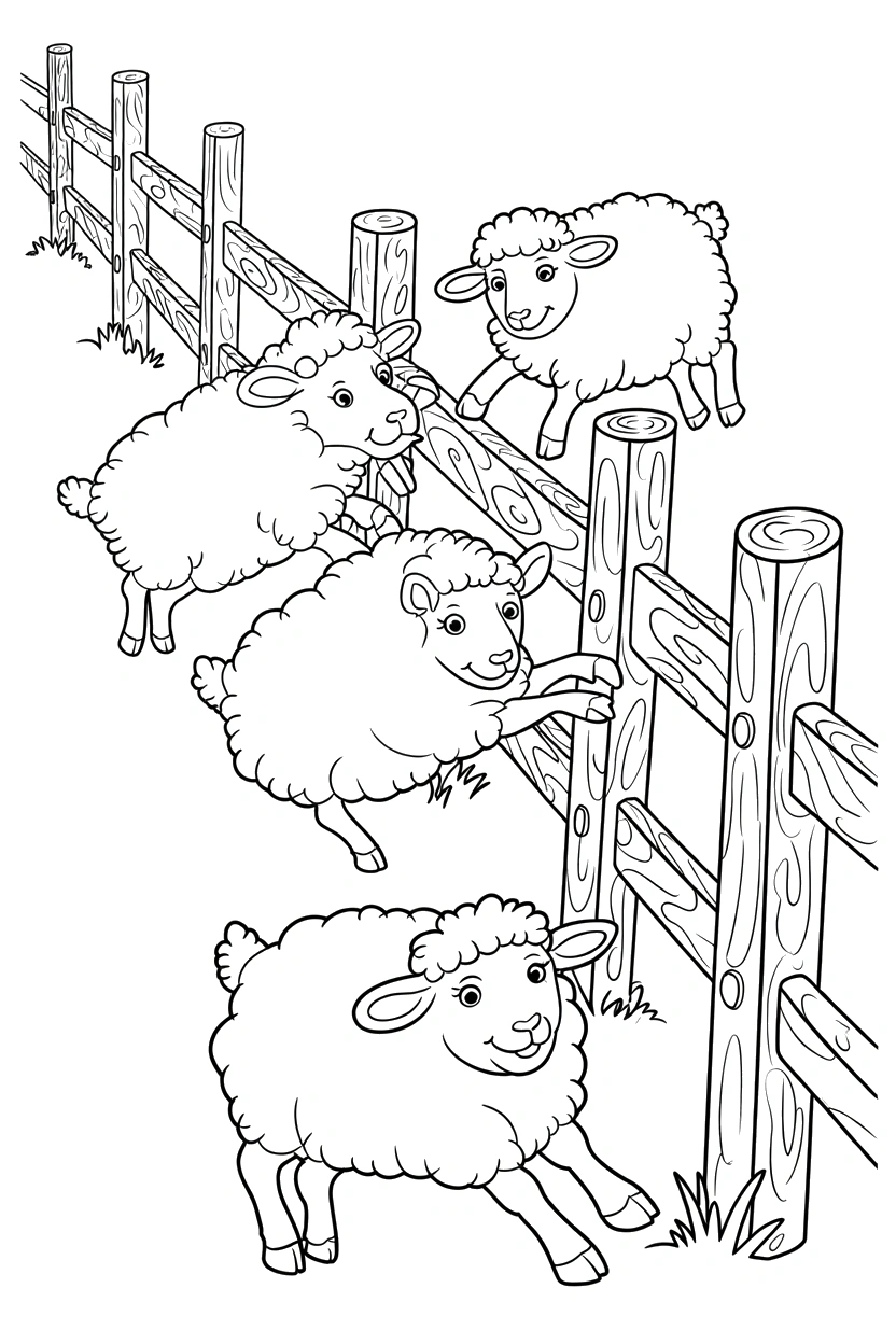 climbing fence gap with posts coloring pages climbing fence gap with posts coloring pages