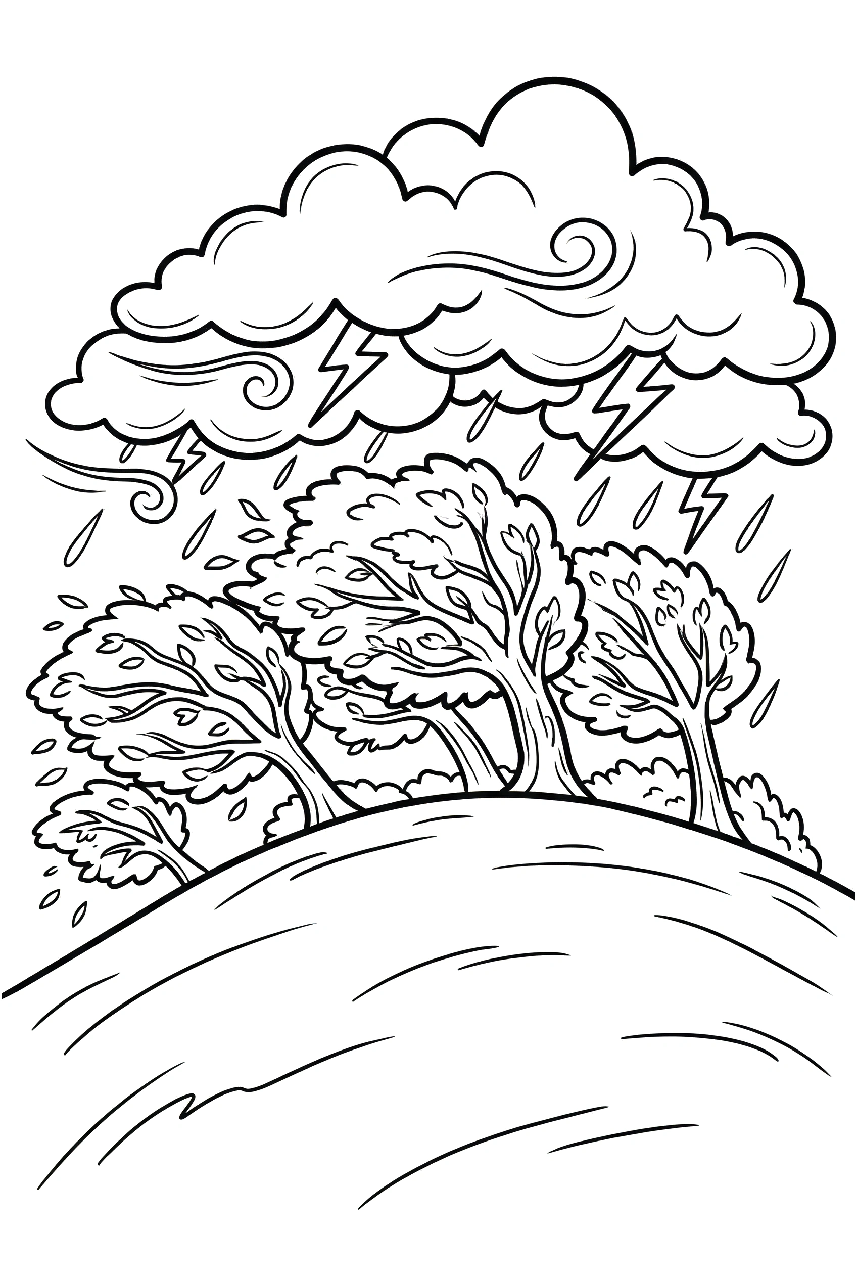 climbing storm hillside trees coloring pages climbing storm hillside trees coloring pages