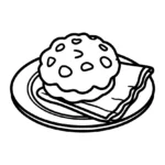 Cookie Coloring Pages - 15+ Cozy & Creative Printables cookie-coloring-pages-round-plate