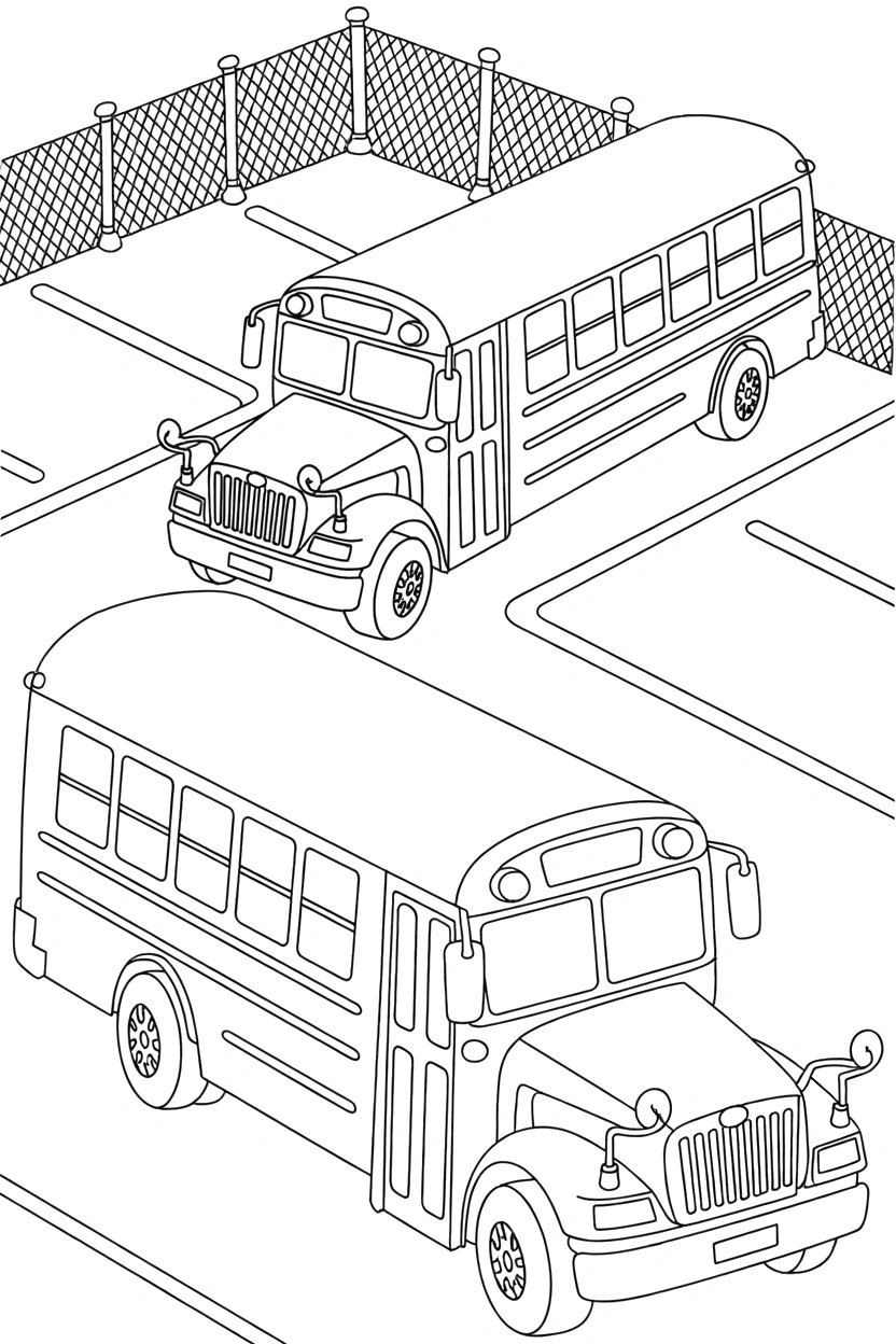 depot lot fence scene drawing depot lot fence scene drawing