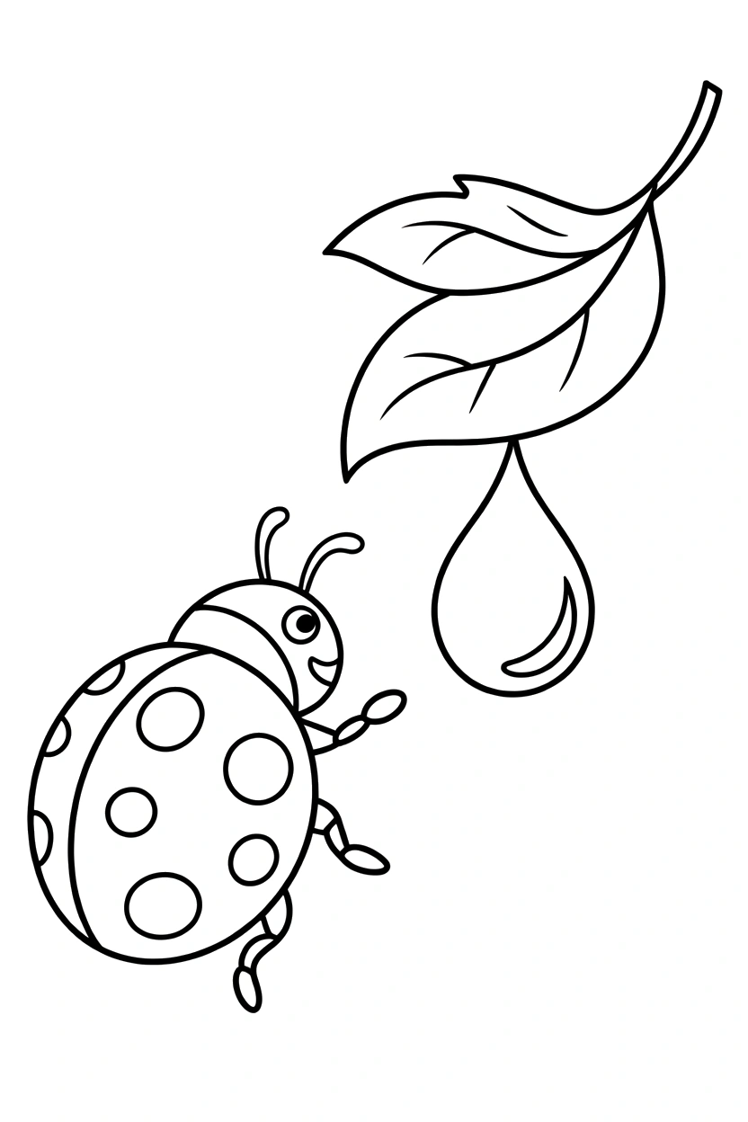 Ladybug Coloring Pages