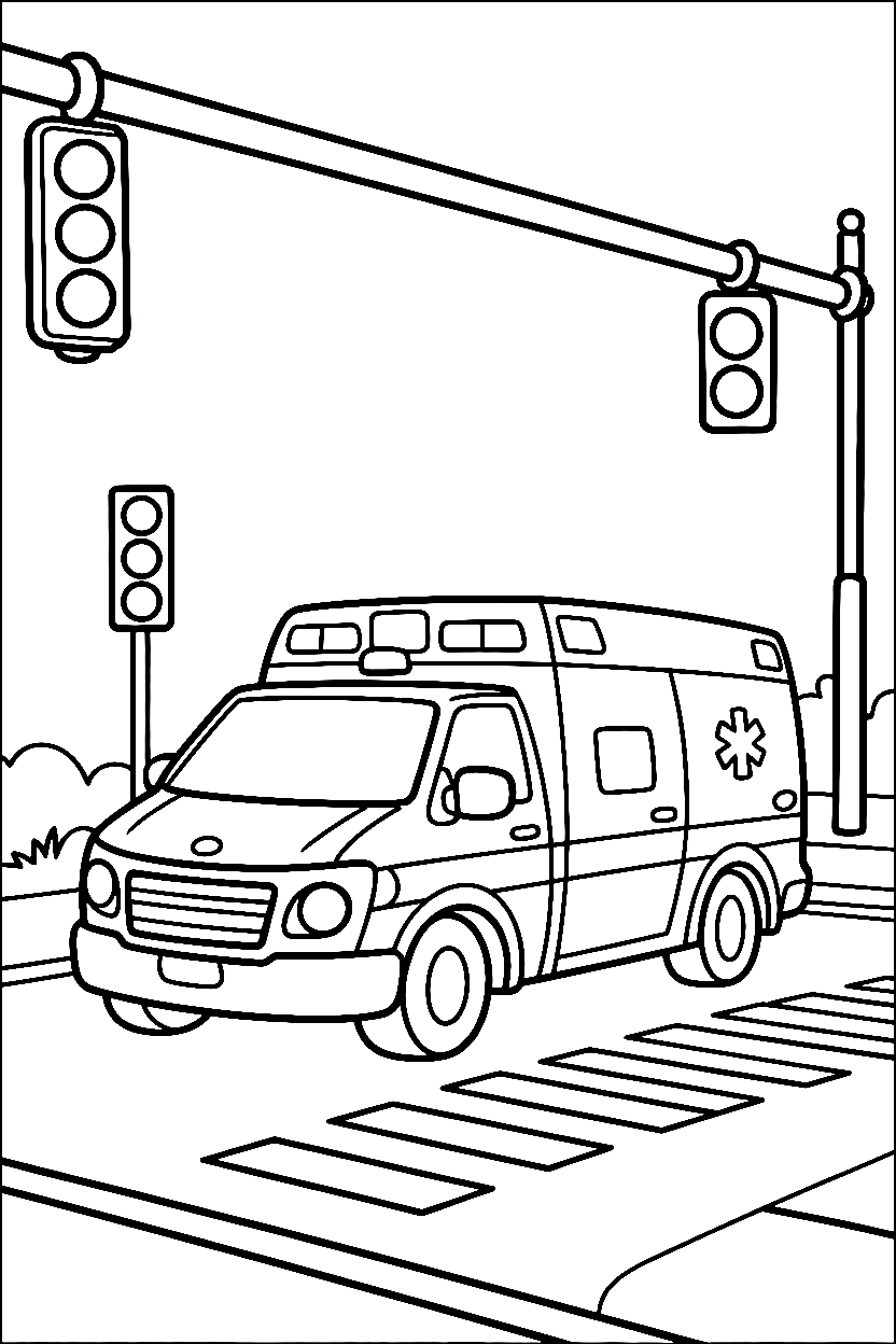 intersection arranging coloring pages