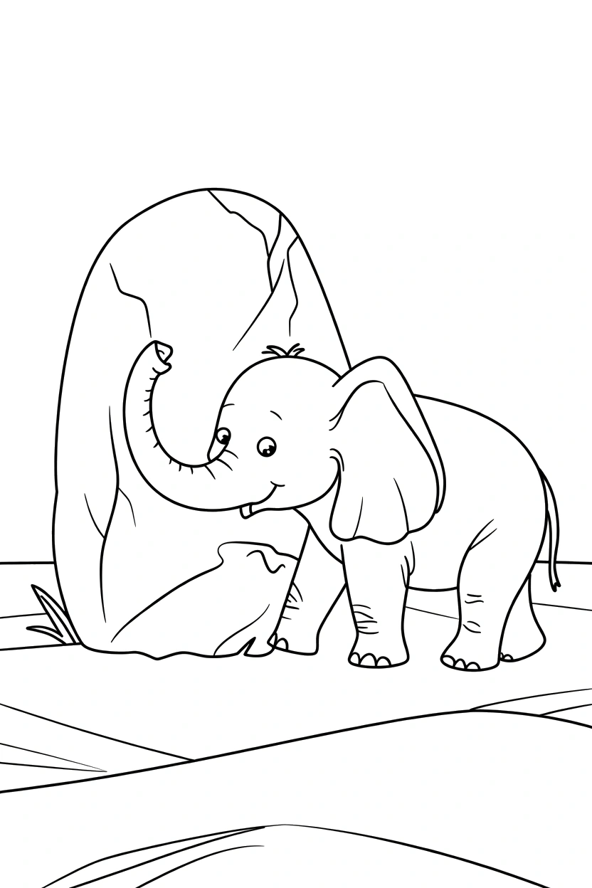 leaning against boulder plain printable sheet leaning against boulder plain printable sheet