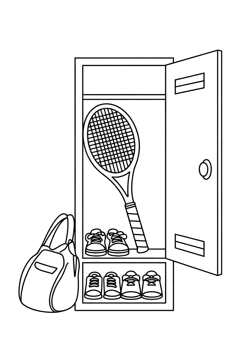locker room gear drawing locker room gear drawing
