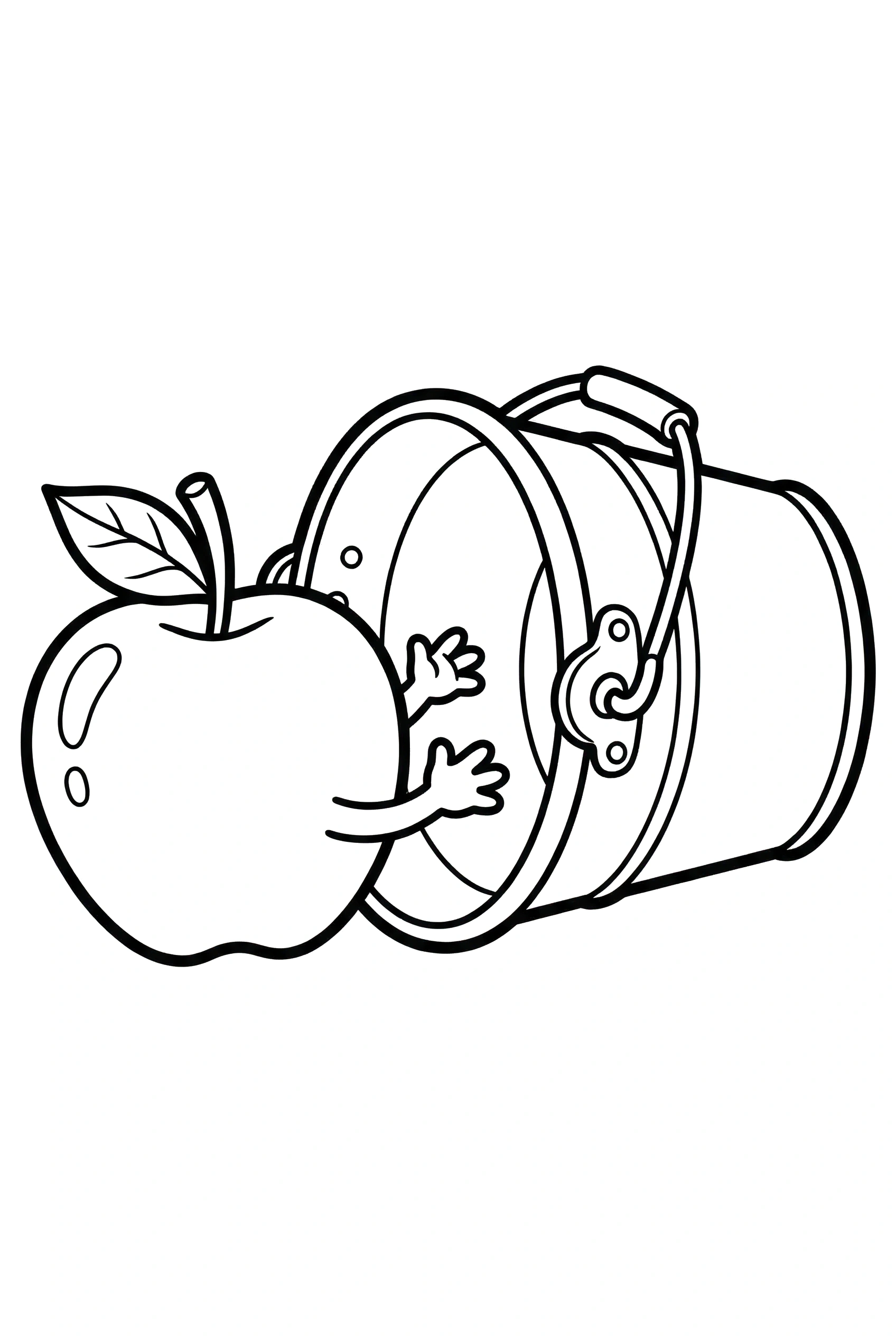 metal pail apple coloring pages metal pail apple coloring pages