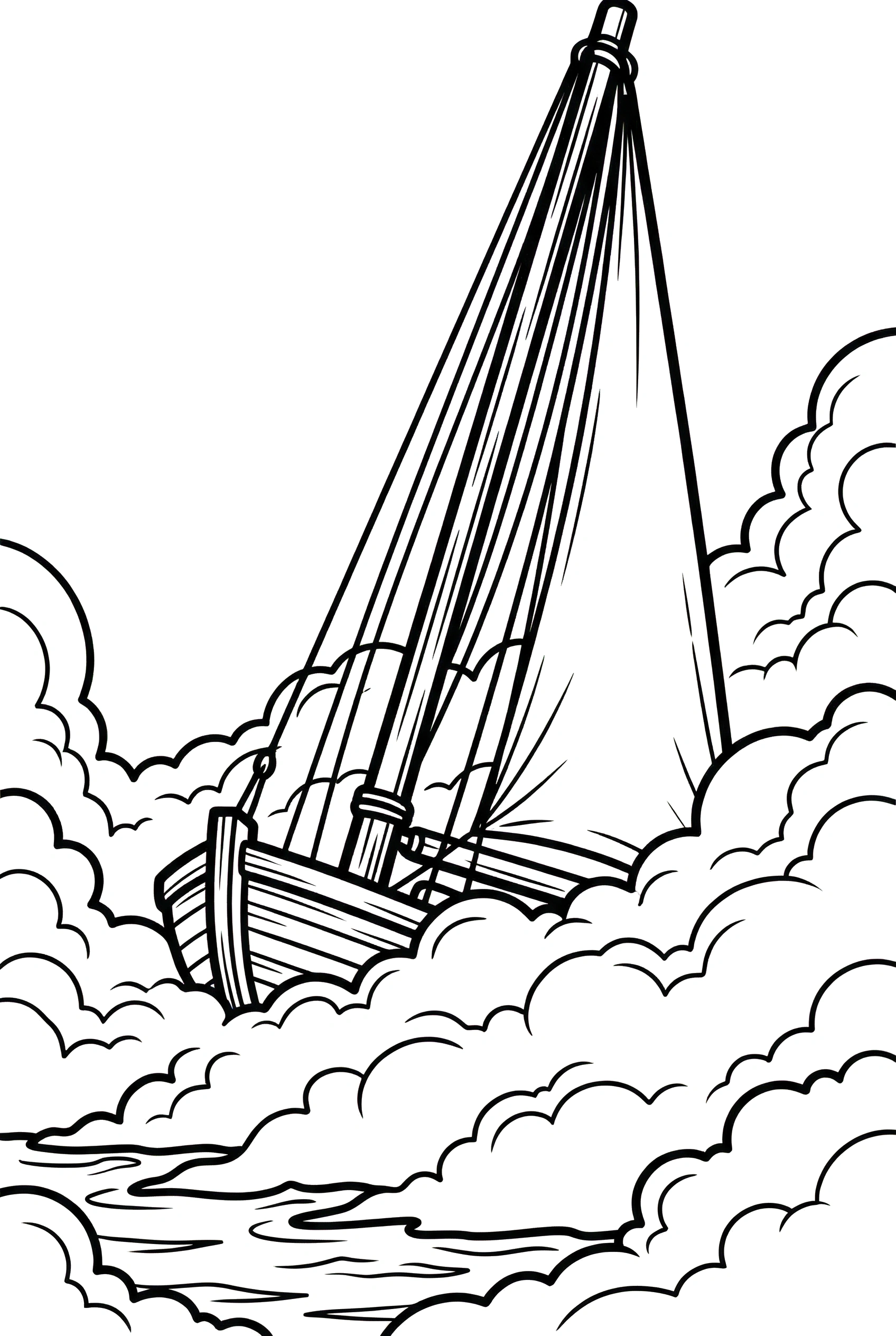 morning mist mast tip coloring pages