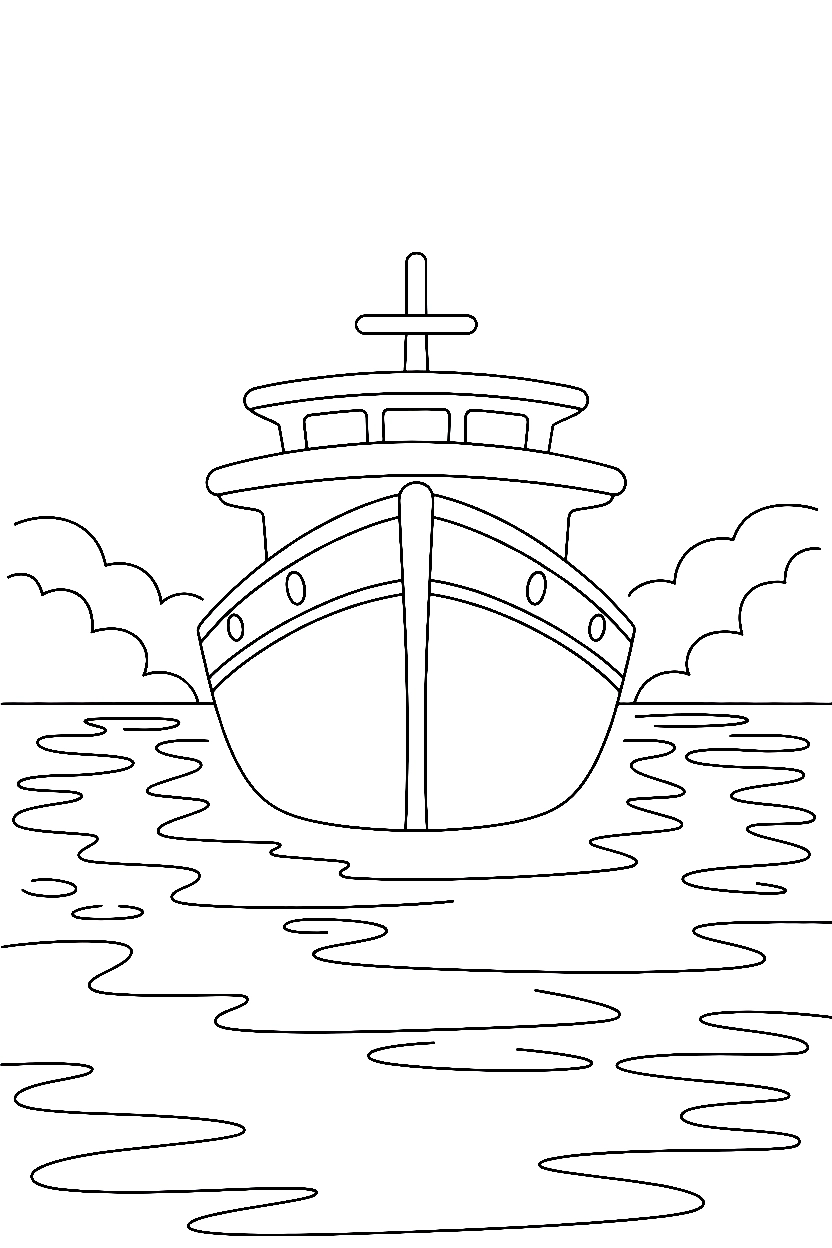 peeking morning fog printable sheet