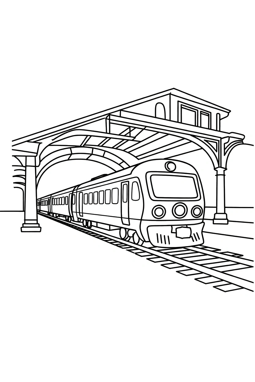 pulling train city terminal printable sheet pulling train city terminal printable sheet