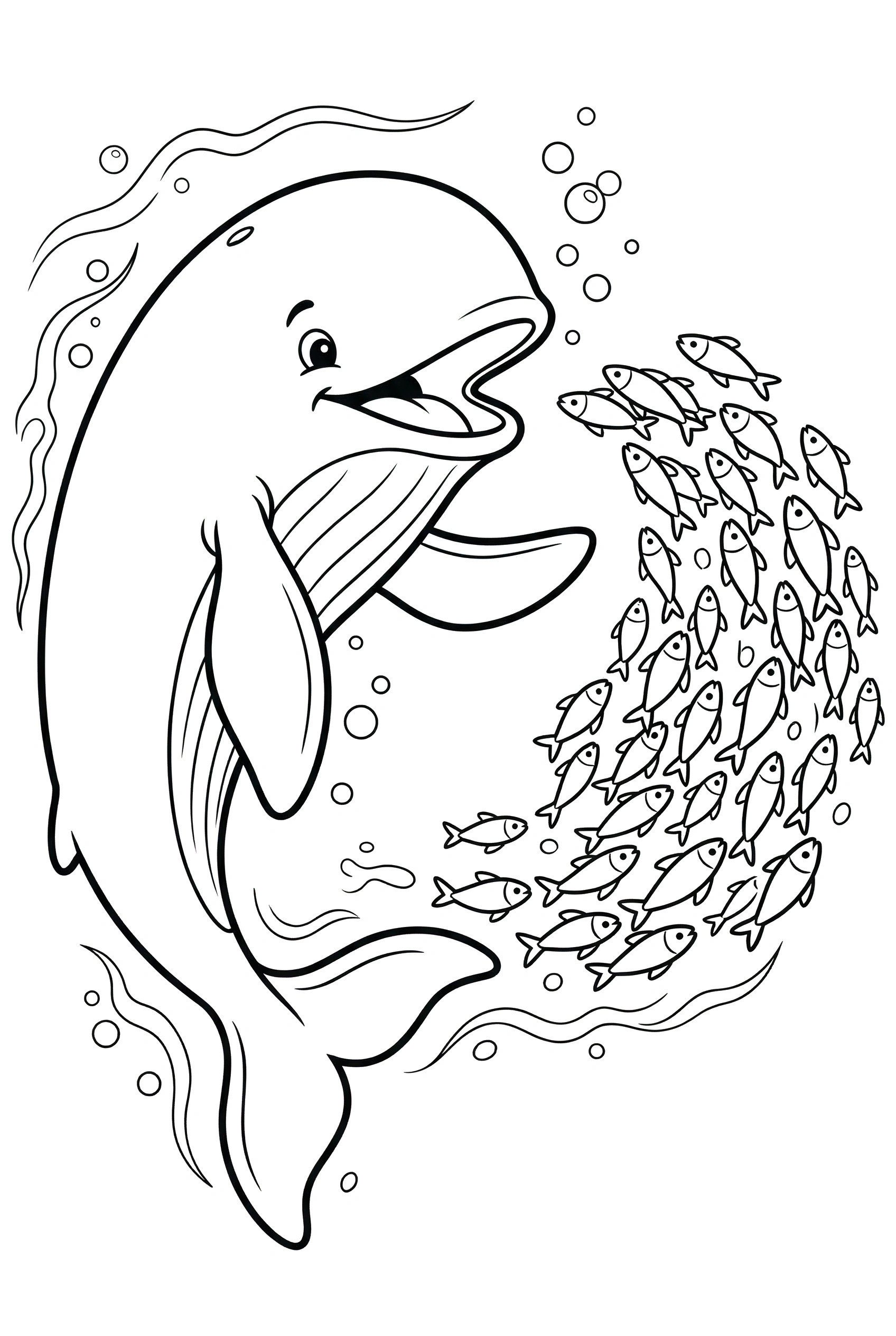 reaching whale fish school formation printable sheet reaching whale fish school formation printable sheet