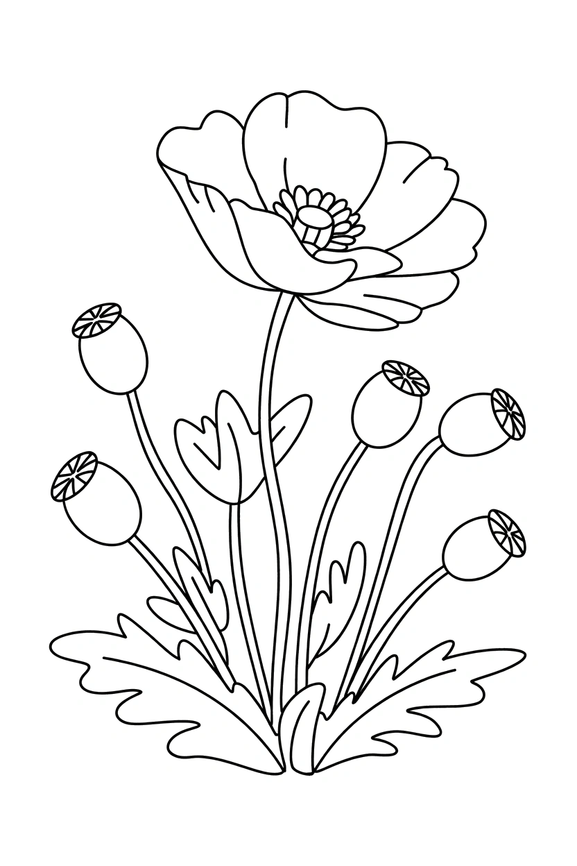 seed pod cluster drawing