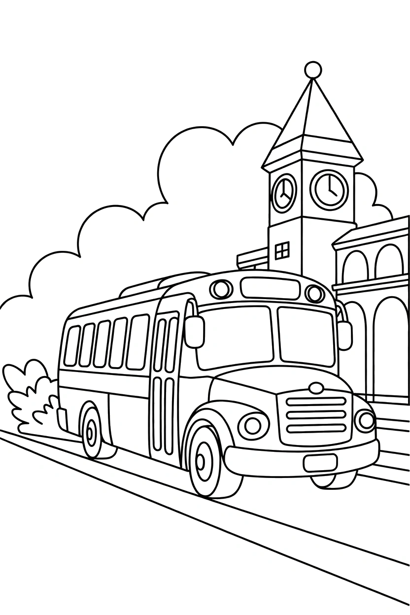 station platform clock tower printable sheet station platform clock tower printable sheet