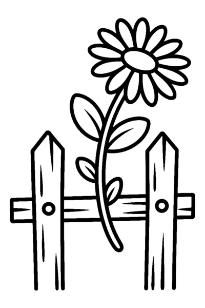 stem climbing trellis drawing