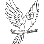 tail-fan-stacking-coloring-pages