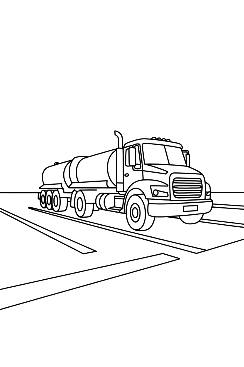 truck arranging parking coloring pages truck arranging parking coloring pages