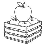wooden-crate-apple-coloring-sheets