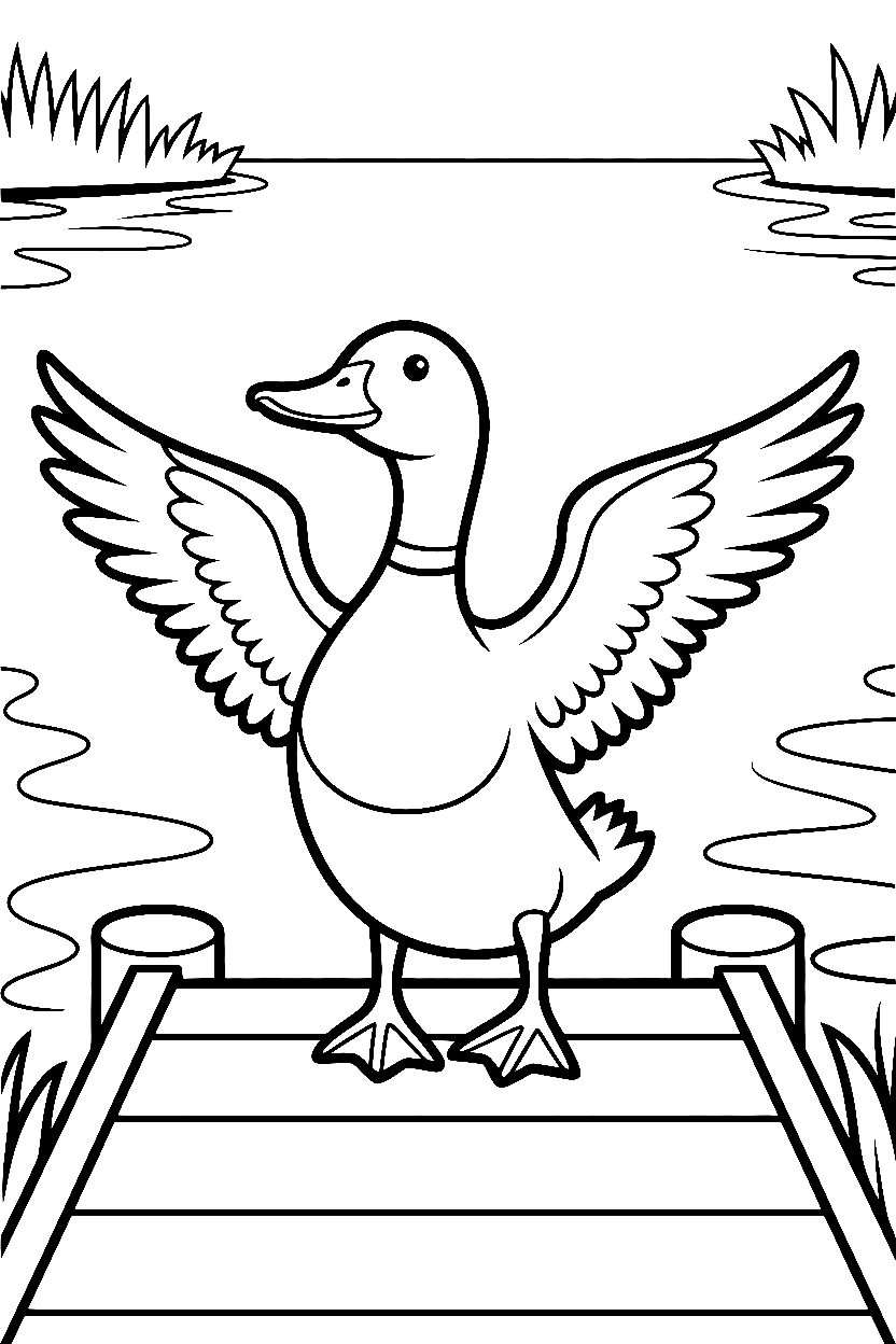 wooden dock duck pulling printable sheet wooden dock duck pulling printable sheet