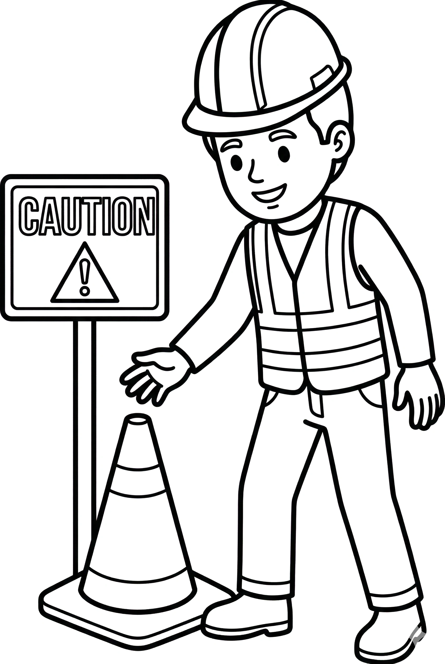 worker safety cone site printable sheet worker safety cone site printable sheet