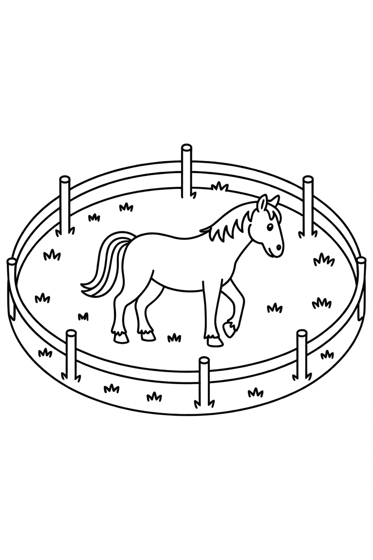 Horse Coloring Pages