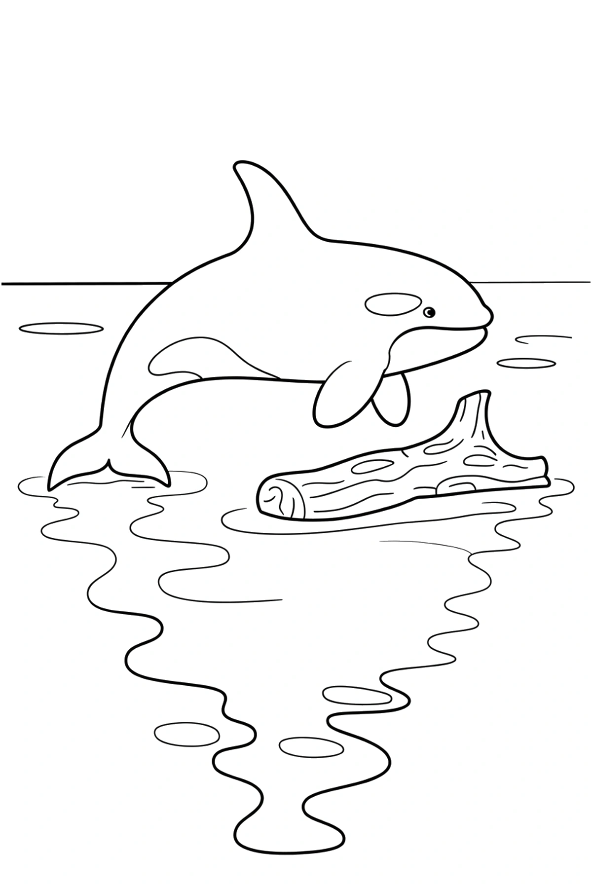 Orca Coloring Pages