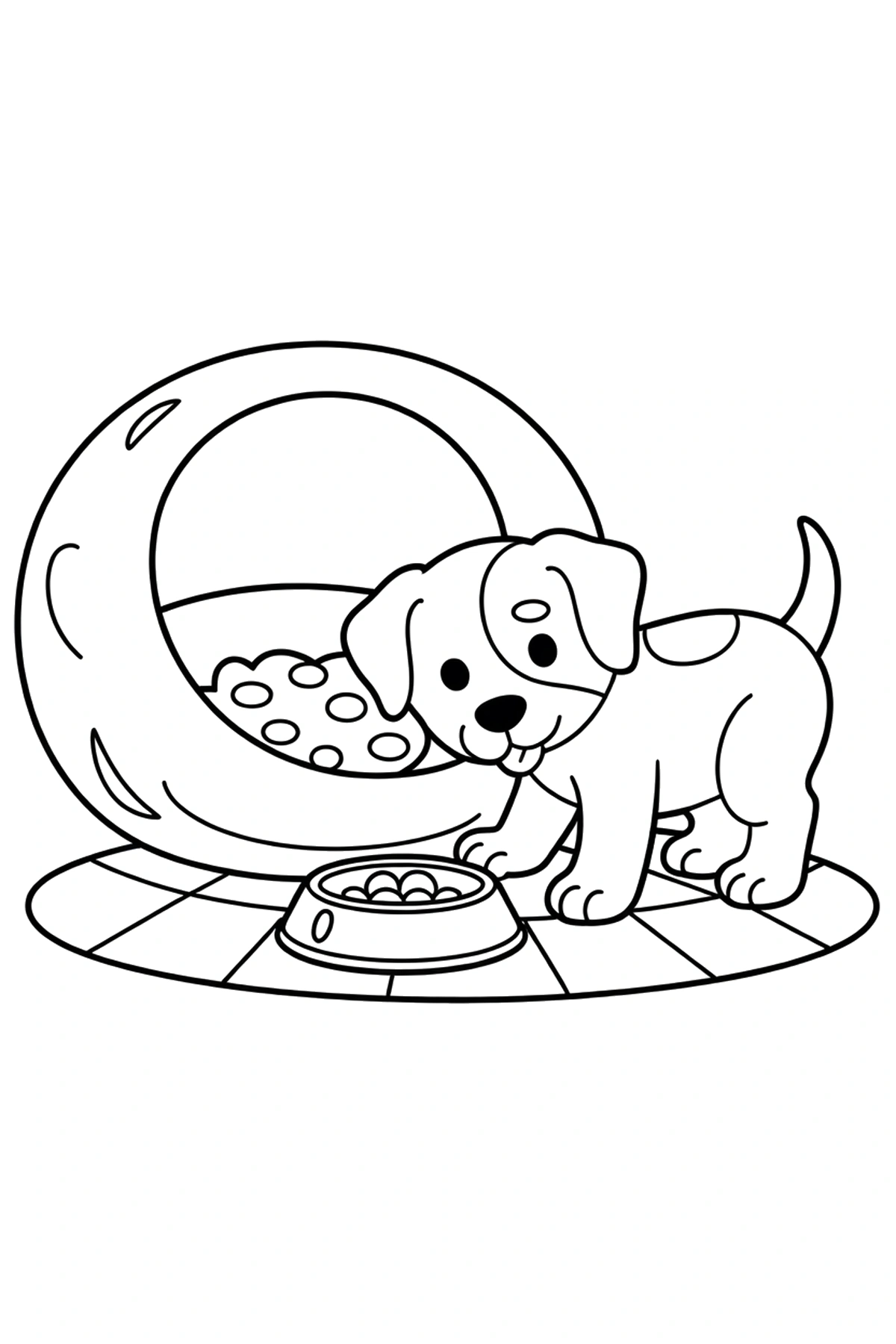 Puppy Coloring Pages