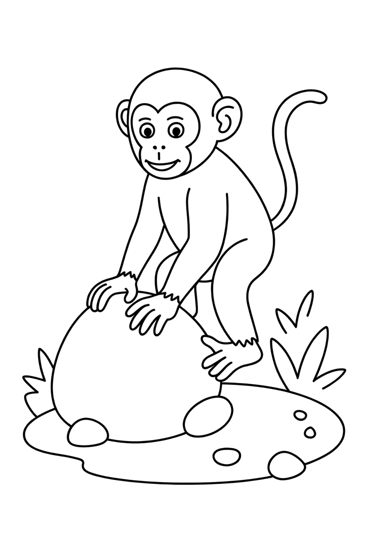 boulder monkey clearing coloring sheets