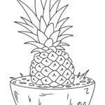 climbing-pineapple-wooden-box-coloring-pages
