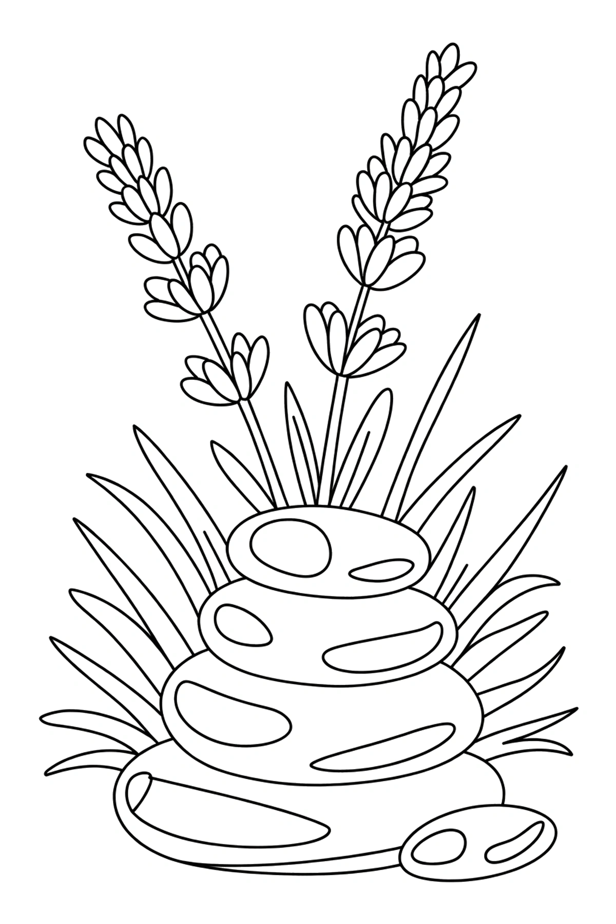 cute lavender coloring sheets
