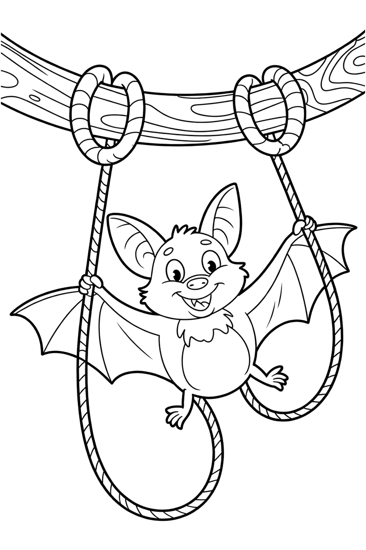 easy bat coloring pages easy bat coloring pages