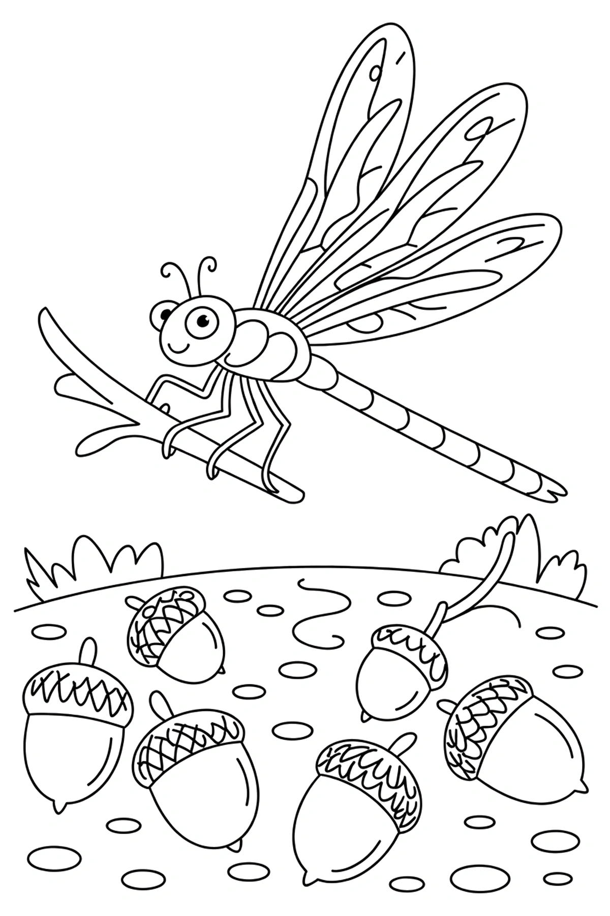 forest floor dragonfly coloring pages forest floor dragonfly coloring pages