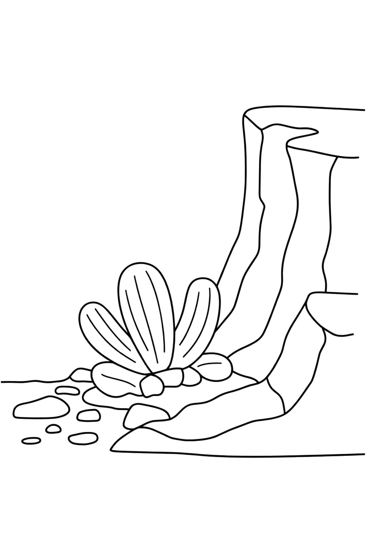 free cactus coloring pages