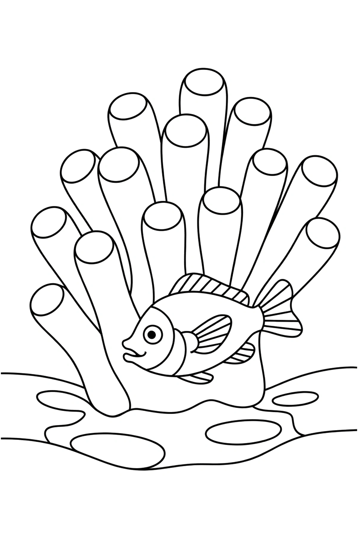 free fish coloring pages