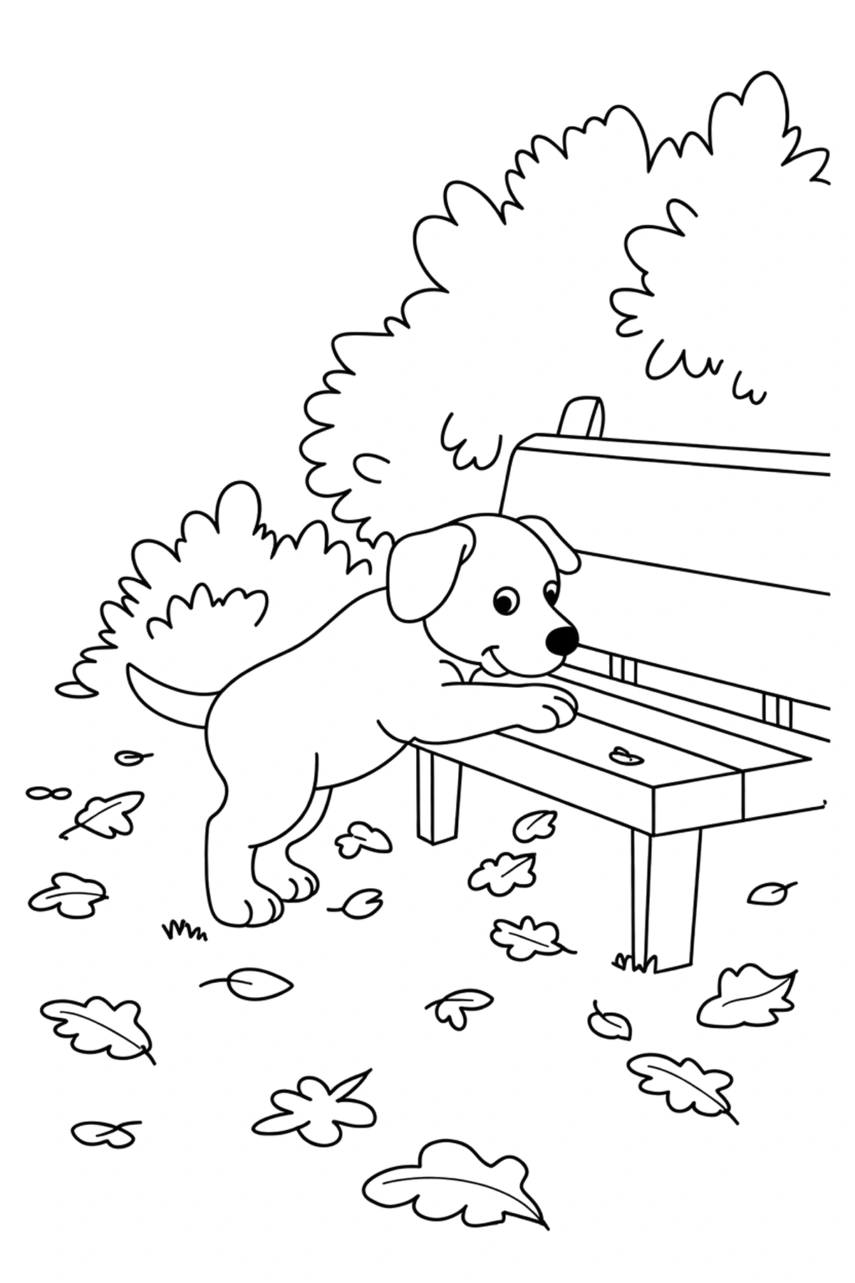 free puppy coloring pages