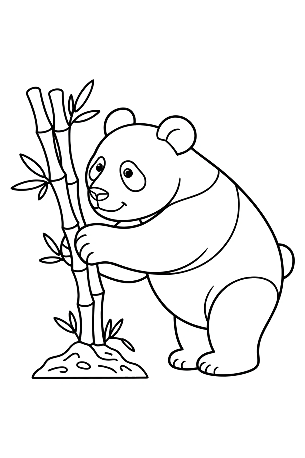 panda coloring pages printable
