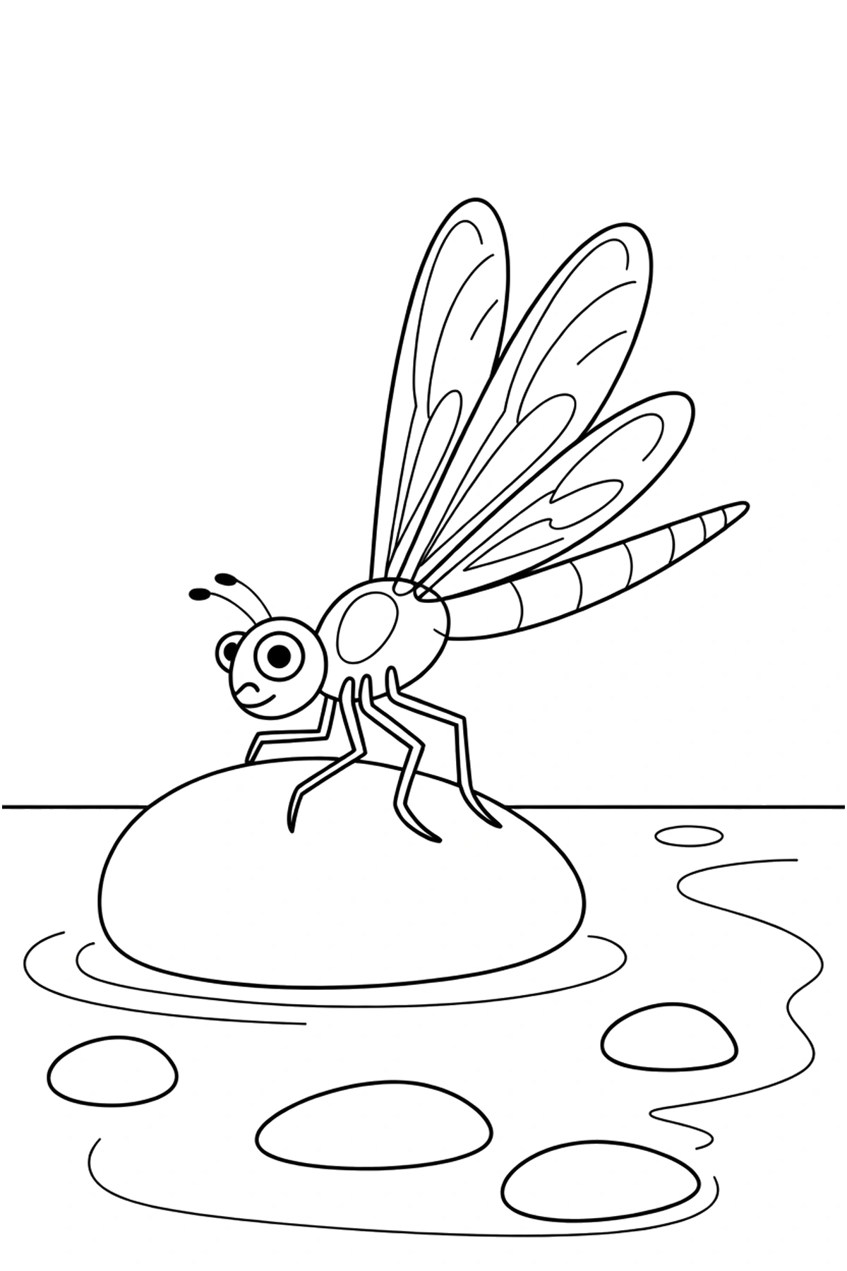 printable dragonfly coloring page printable dragonfly coloring page