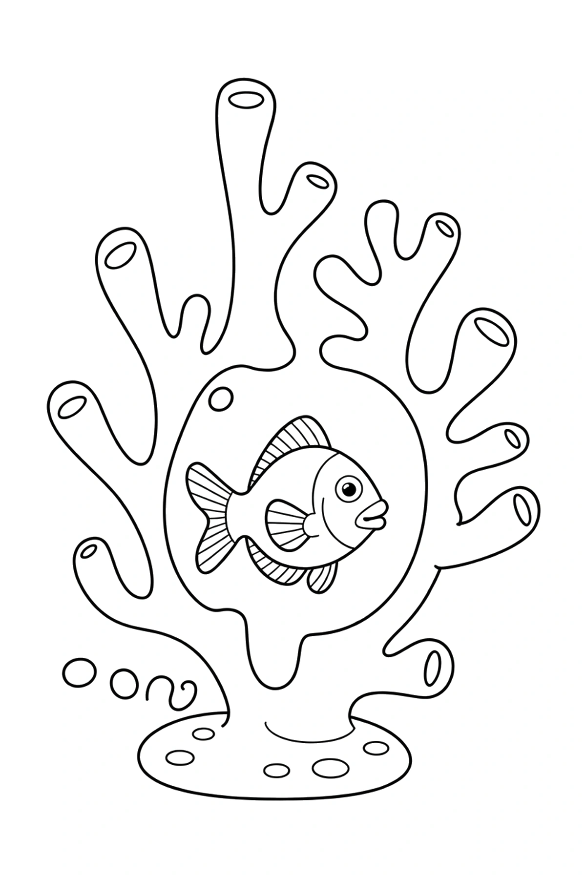 printable fish coloring pages
